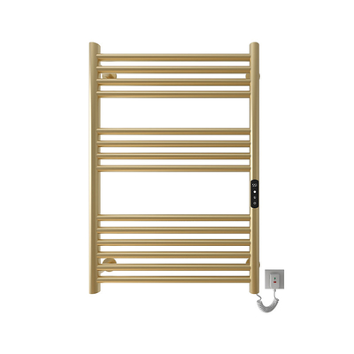 Roestvrij staal 10 bars verwarmd handdoek spoor warmer radiator voor slimme elektrische waterverwarming