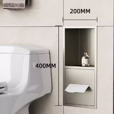 Waterdichte douche van roestvrij staal voor huisversiering en badkameropslagoplossingen