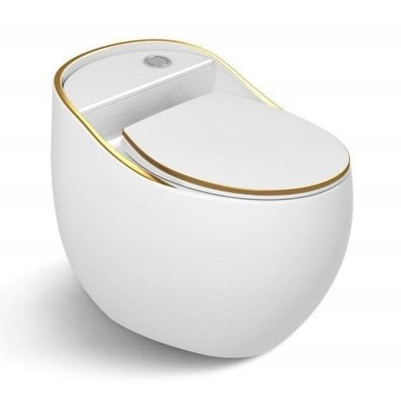 Moderne design Groene kleur One-piece toilet voor badkamer Keramische sanitaire artikelen WC toilet