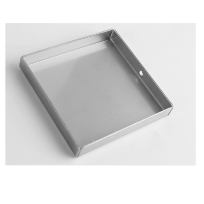 150x150mm Buitendeurs Sus304 Douche Kanaal Lineaire Afvoer met Zwarte Filter Kern