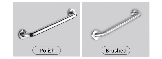 25X300mm Chrome oppervlak afwerking Badkamer Toilet Support Grijpbalk voor veiligheid van ouderen