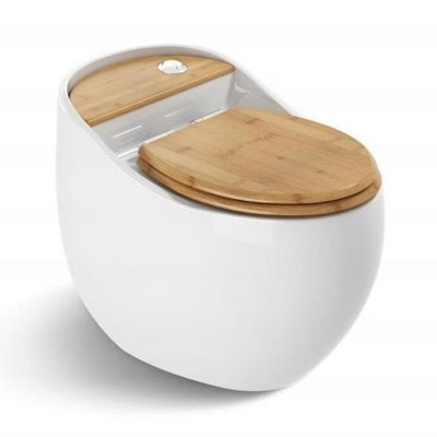 Klant Optioneel Ei-vormige Kleur Toiletten Zitbak WC Smart Toilet Accessoires Set