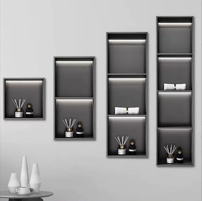 Moderne design stijl 12&quot; ingespannen doucheregel met gouden afwerking en LED-licht
