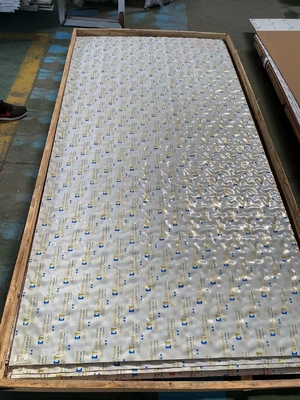 Watergolf gegalvaniseerd roestvrij staalplaat voor gepersonaliseerde architectonische decoratie