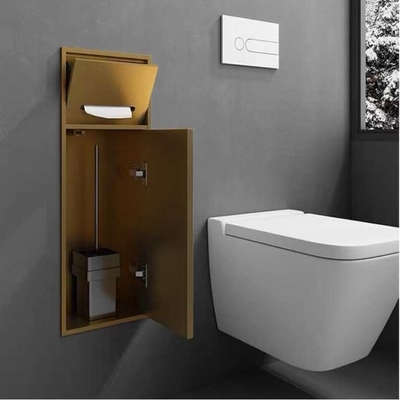 Verbeter uw badkamer met een strakke douche van roestvrij staal en een waterdicht ontwerp