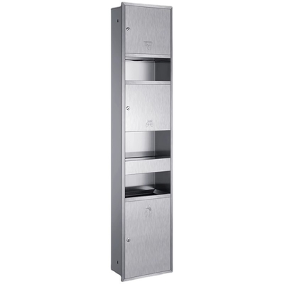 Kunstmatige Quartz Steen Ingesloten Douche Niche Modern Design Hotel Badkamer Accessoires