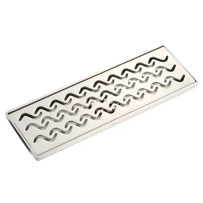 Moderne eenvoudige mode SS 304 316 roestvrij staal lineaire showroom vloer afvoer onzichtbaar