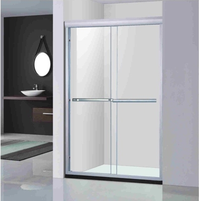 Elektroplaten Aluminium Frame Enclosure Screen Glass Door Pivoted Shower Hinges voor WC-kamer