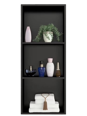 Hotel Gepoetste oppervlak Gunmetal Zwart Wand ingebouwde niche voor douche kamer 12 &quot; x 24