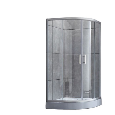 Moderne design roestvrij staal douche kamer glazen deur handvat met elektroplate afwerking