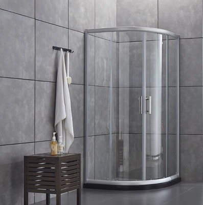 Moderne design roestvrij staal douche kamer glazen deur handvat met elektroplate afwerking