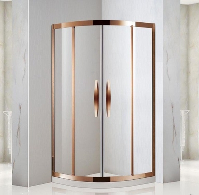 Moderne design roestvrij staal douche kamer glazen deur handvat met elektroplate afwerking