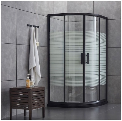 Frame stijl kleurrijke schuifdeur douche kamer voor perfecte badkamer kleedkamer douche