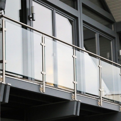 Trappenrails / handgrepen Spiegel Poets Afwerking Roestvrij staal Glasrail Per Meter
