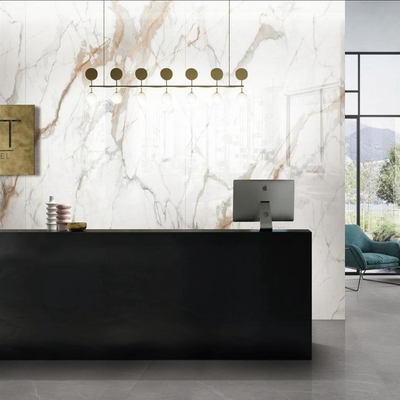 Gelaste grote plaat marmeren tegels Perfect voor vloer of muren in woonkamer decoratie