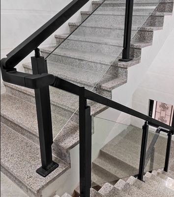Matt Finish roestvrij staal glazen dekrail mastet pijler voor balkon systemen