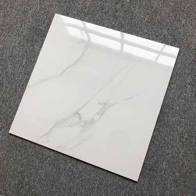 Waterabsorptie 0,5% 60x60 cm Gouden Calacatta Porselein Gelaste Witte Wandtegels