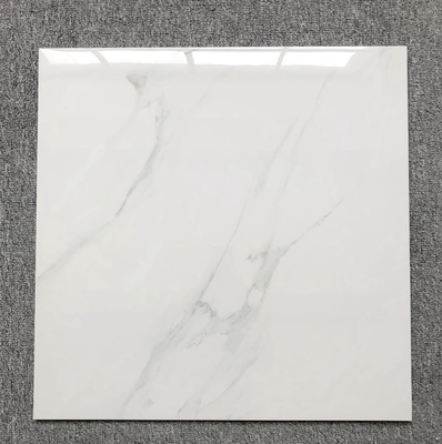 Waterabsorptie 0,5% 60x60 cm Gouden Calacatta Porselein Gelaste Witte Wandtegels