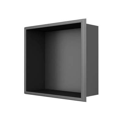 Waterdicht 304 roestvrij staal badkamer muur nis Single douche plank voor Black Box