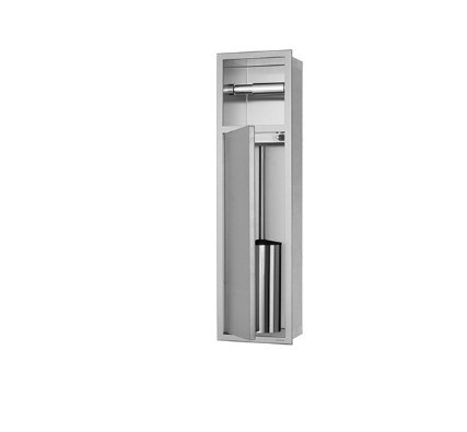 Roestvrij Originele Kleur Niche Oplossingen Badkamer Toiletborstel opslagopties