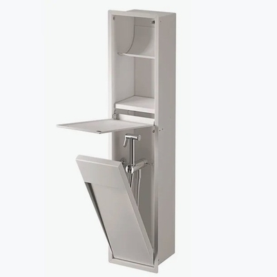 Roestvrij Originele Kleur Niche Oplossingen Badkamer Toiletborstel opslagopties