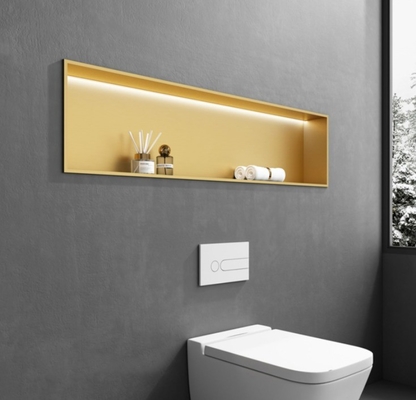 Waterdicht ruwstaal douche nis met licht modern design 12 x 36 Reviews