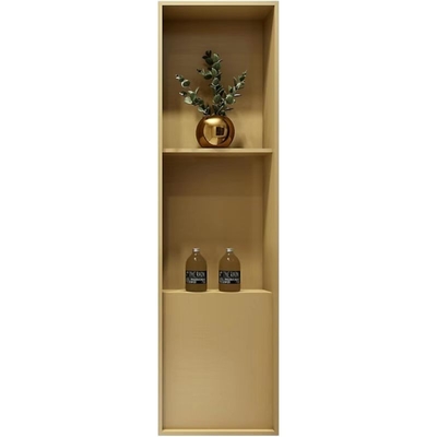Moderne design stijl 300x400 Custom douche muur nis planken in zwart voor Amazon grootte