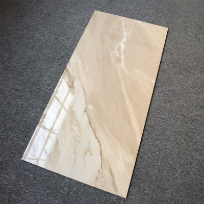 600x1200 Glanzende keramische vloertijlen voor moderne keuken- en woonkamerverbouwing