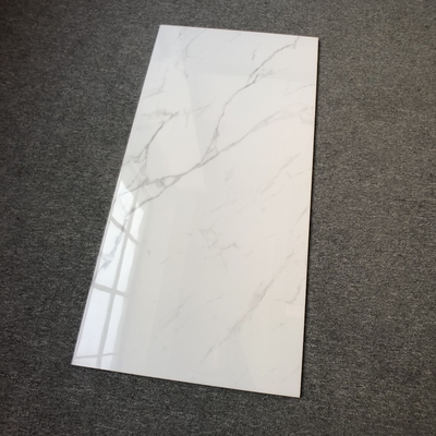 600x1200 Glanzende keramische vloertijlen voor moderne keuken- en woonkamerverbouwing