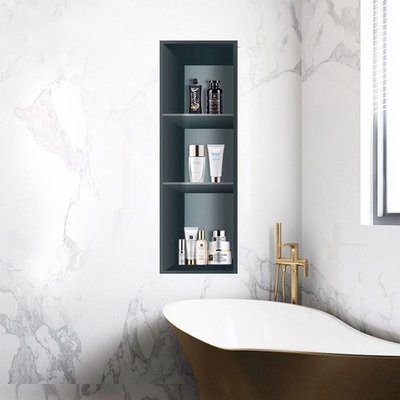 Moderne design roestvrij staal douche nis plank 12x12 12x20 12x24 voor zeep en shampoo