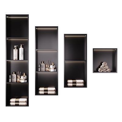 9 inch maat douche accessoires plank Muur Niche roestvrij staal en waterdicht
