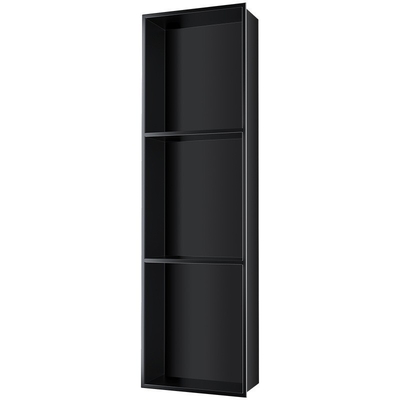 Badkamer Douche Niche bij Lowes Custom Grootte 9 Inch Zwarte Accessoires Plank Muur Niche