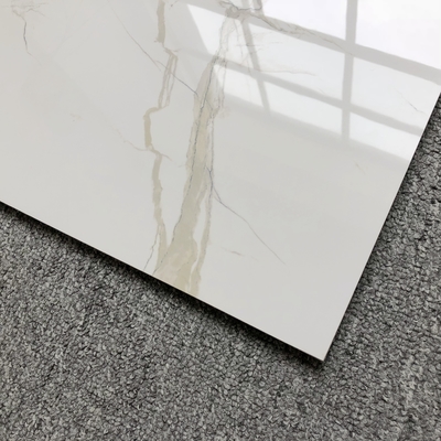 600*600mm Volledig lichaam Porselein Goud.Witte binnenkamer vloertegels voor tijdloze charme
