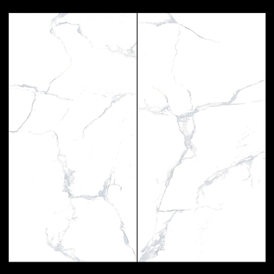 Zuivere witte Calacatta marmeren porselein 24 x 48 vloer tegels AAA grijze kleur familie