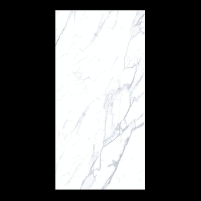 Zuivere witte Calacatta marmeren porselein 24 x 48 vloer tegels AAA grijze kleur familie