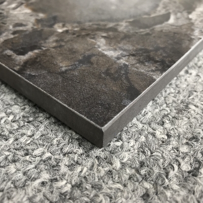 60 x 60 cm Porcelanato Zwarte en witte gekabelde marmeren vloertegels in matte afwerking