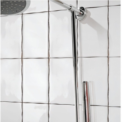 Keramische tegels voor badkamer en woonkamer 150 X 150 mm Zuiverwit muurtegel voor de metro