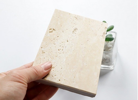 60x60 Cream Porcelain Tile Grade AAA Gepolijste Travertijn Tile voor binnentoepassingen