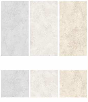 Beige Paver Tile 24*24 Travertin Porcelanato voor duurzame binnen- en buitenruimtes