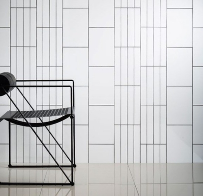 Gekleurde keramische badkamer met witte tegel Design Interieurtegel 300x600