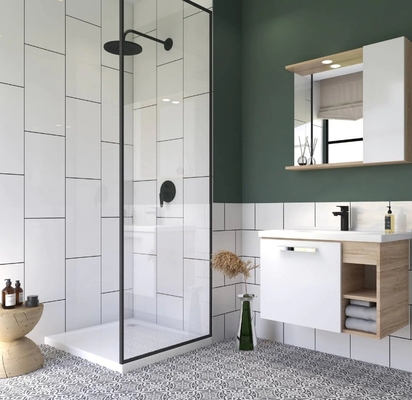 Gekleurde keramische badkamer met witte tegel Design Interieurtegel 300x600